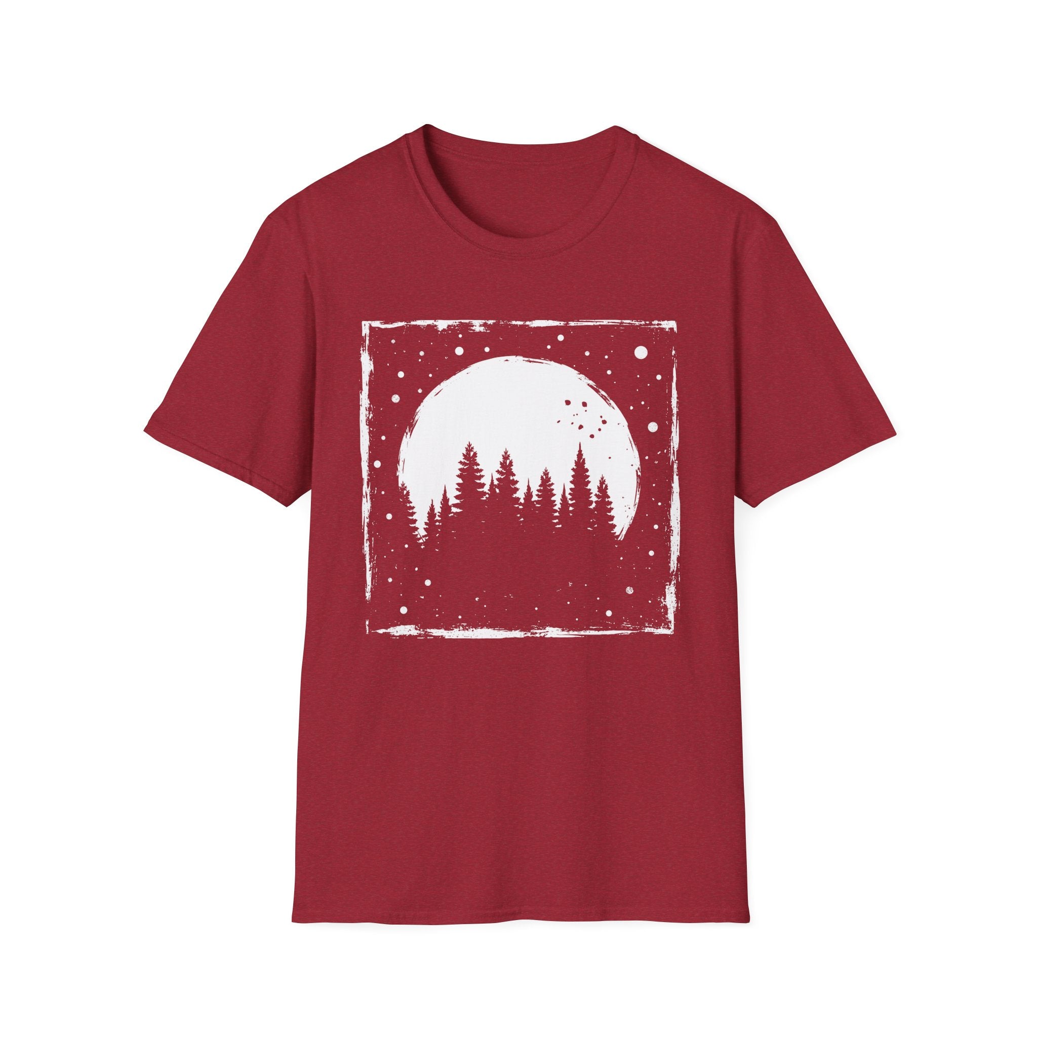 Rustic Moonlit Forest T-Shirt