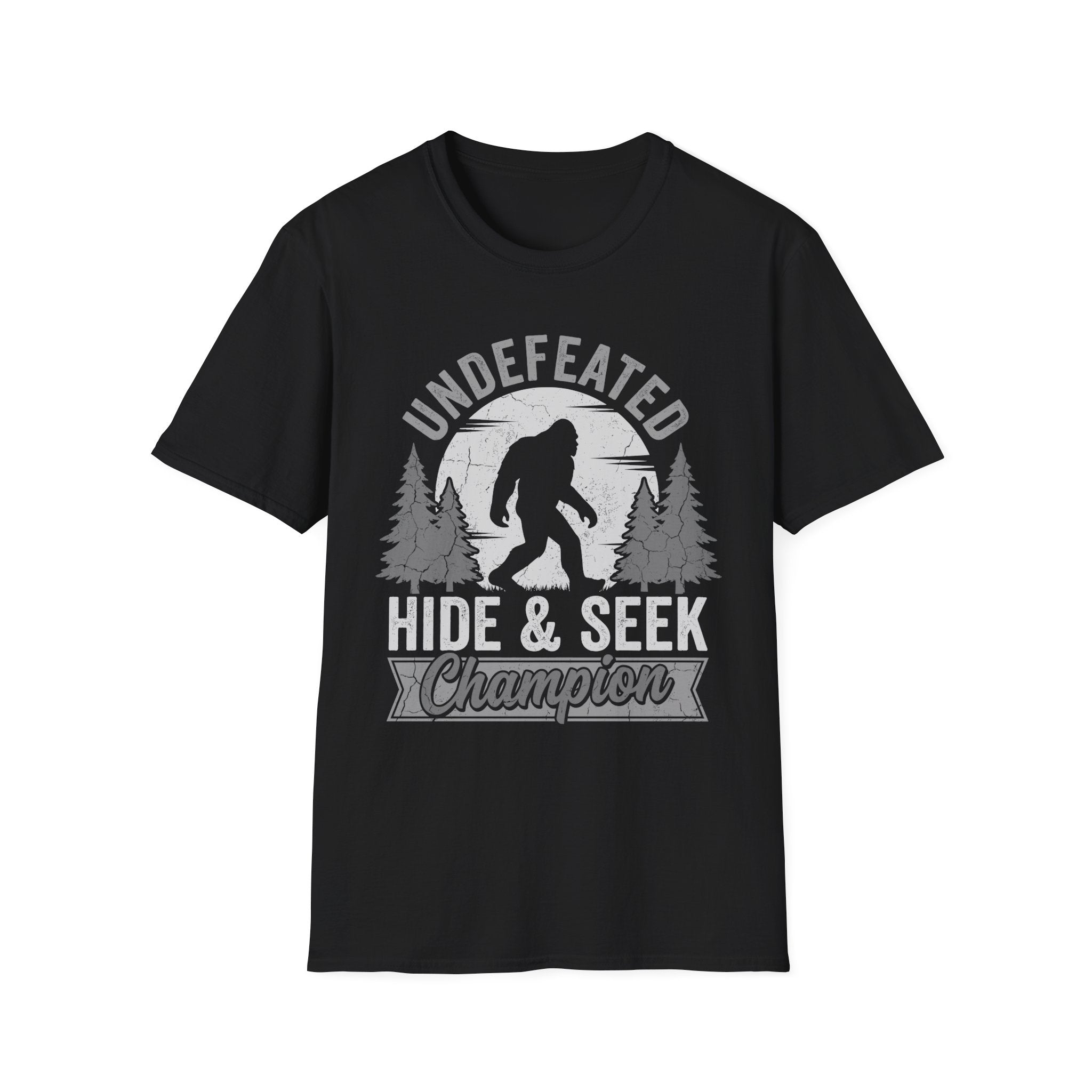 Bigfoot Undefeated Hide & Seek Champion T-Shirt