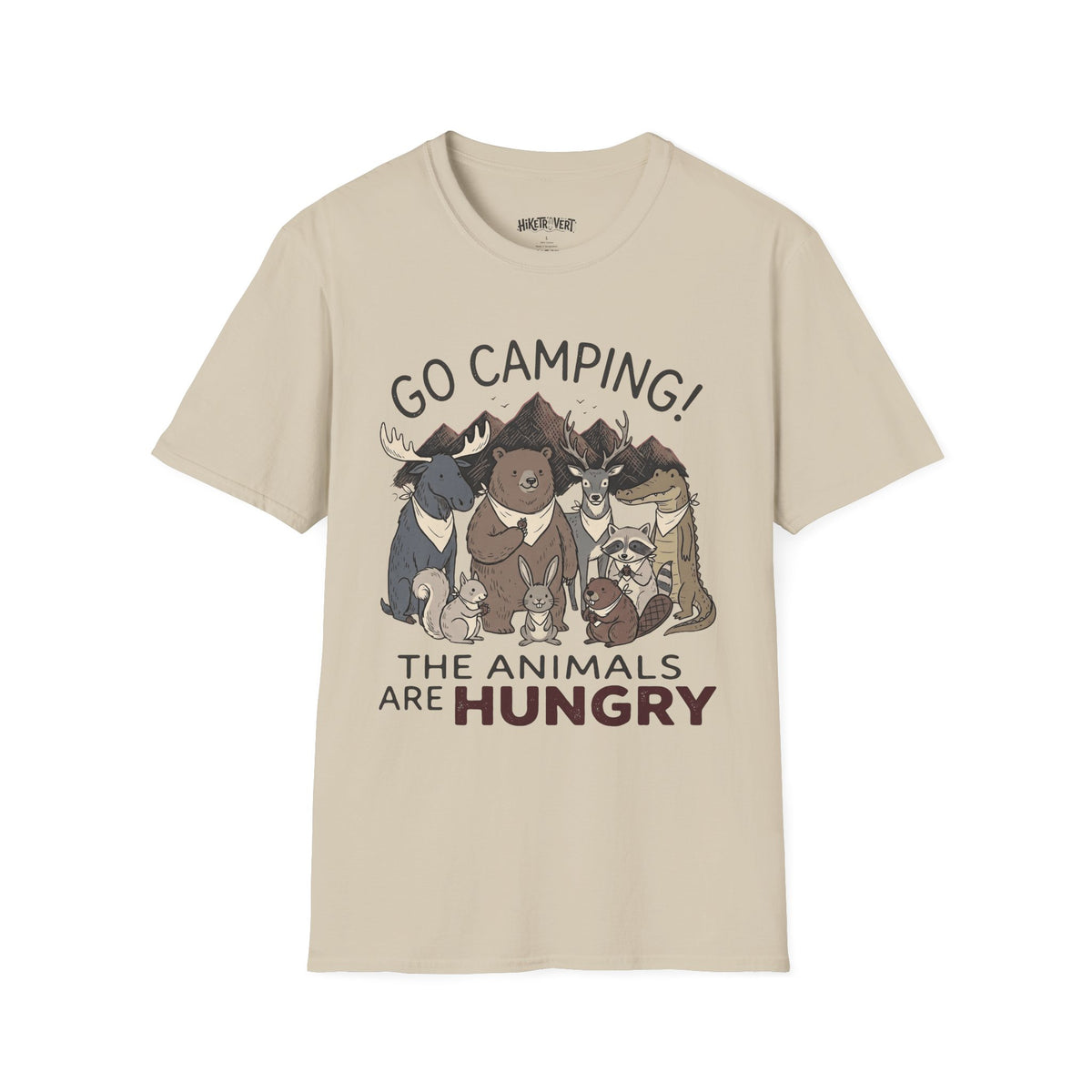 Hungry Animals Camping Tee