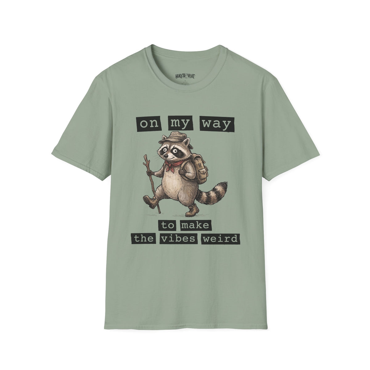 Weird Vibes Raccoon Tee