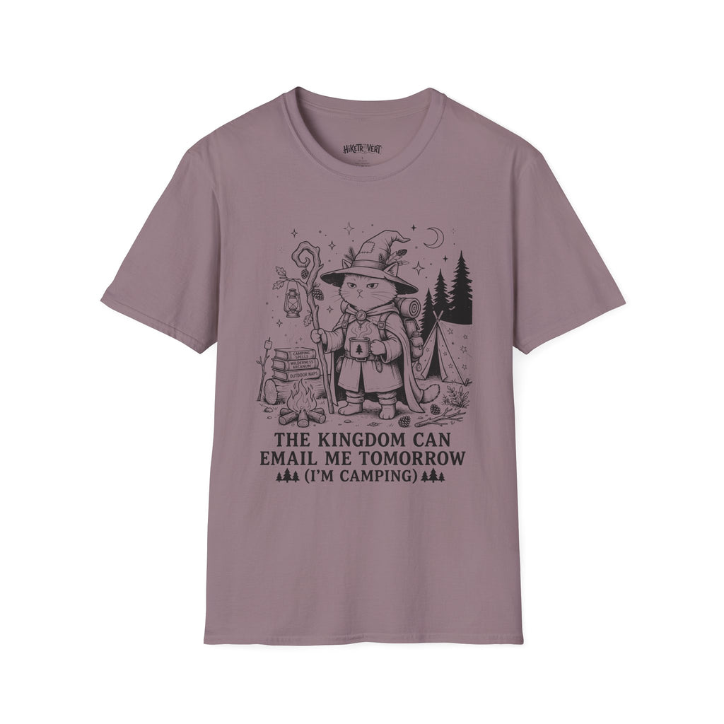 Email Tomorrow Camping Cat Tee