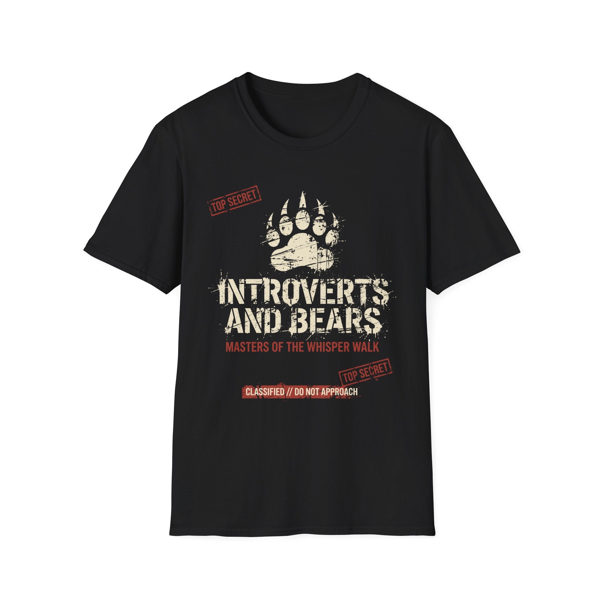 Top Secret Introverts & Bears T-Shirt