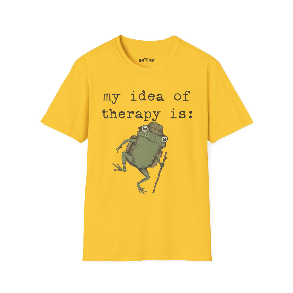 Hiking Therapy Frog Tee