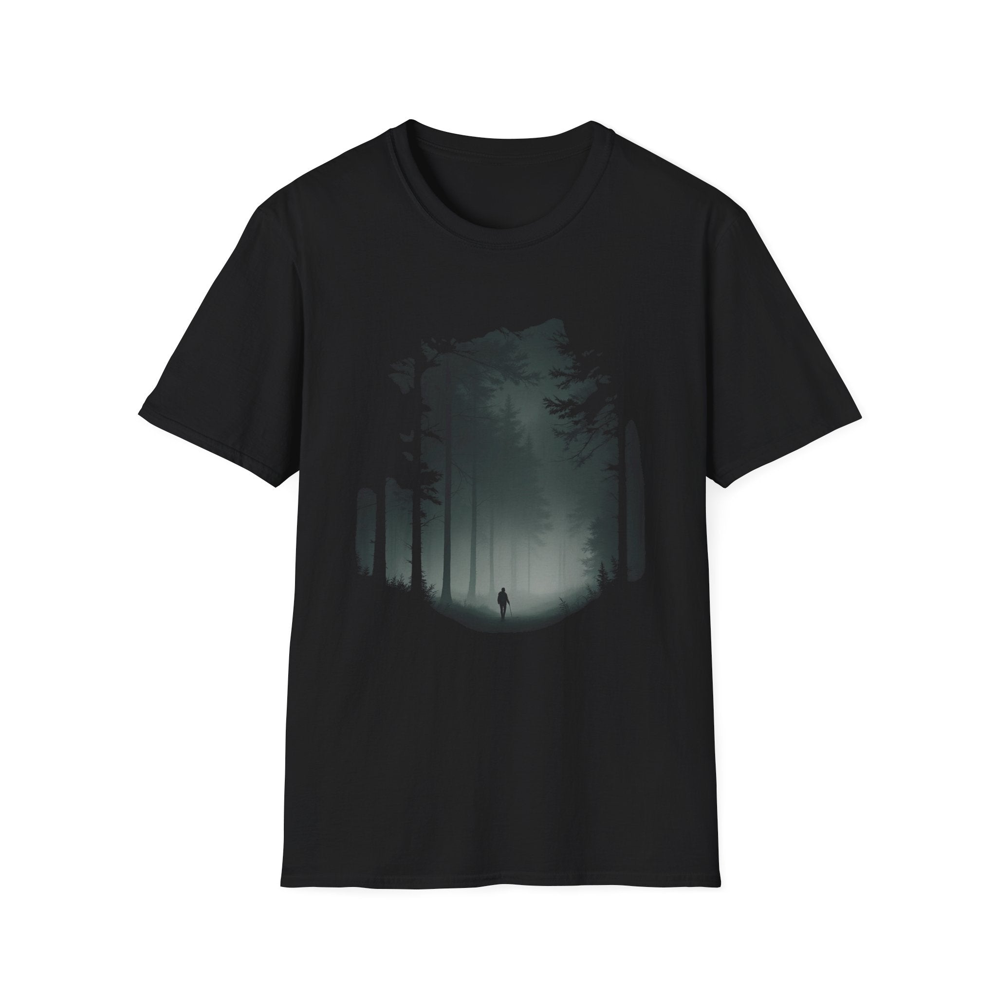 Misty Forest Wanderer T-Shirt