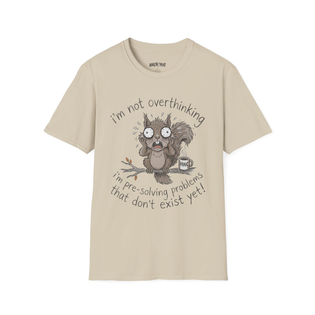 Overthinking Squirrel Tee