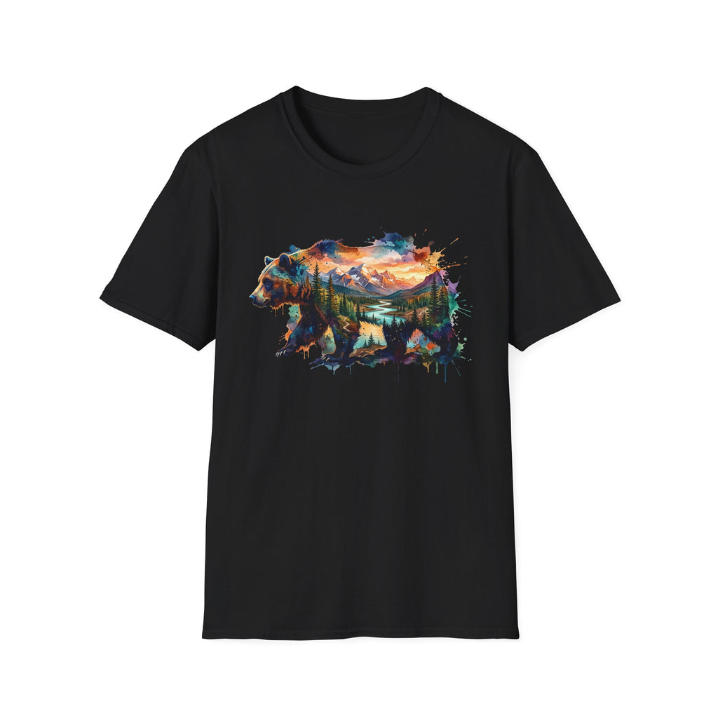 Wilderness Bear Art T-shirt