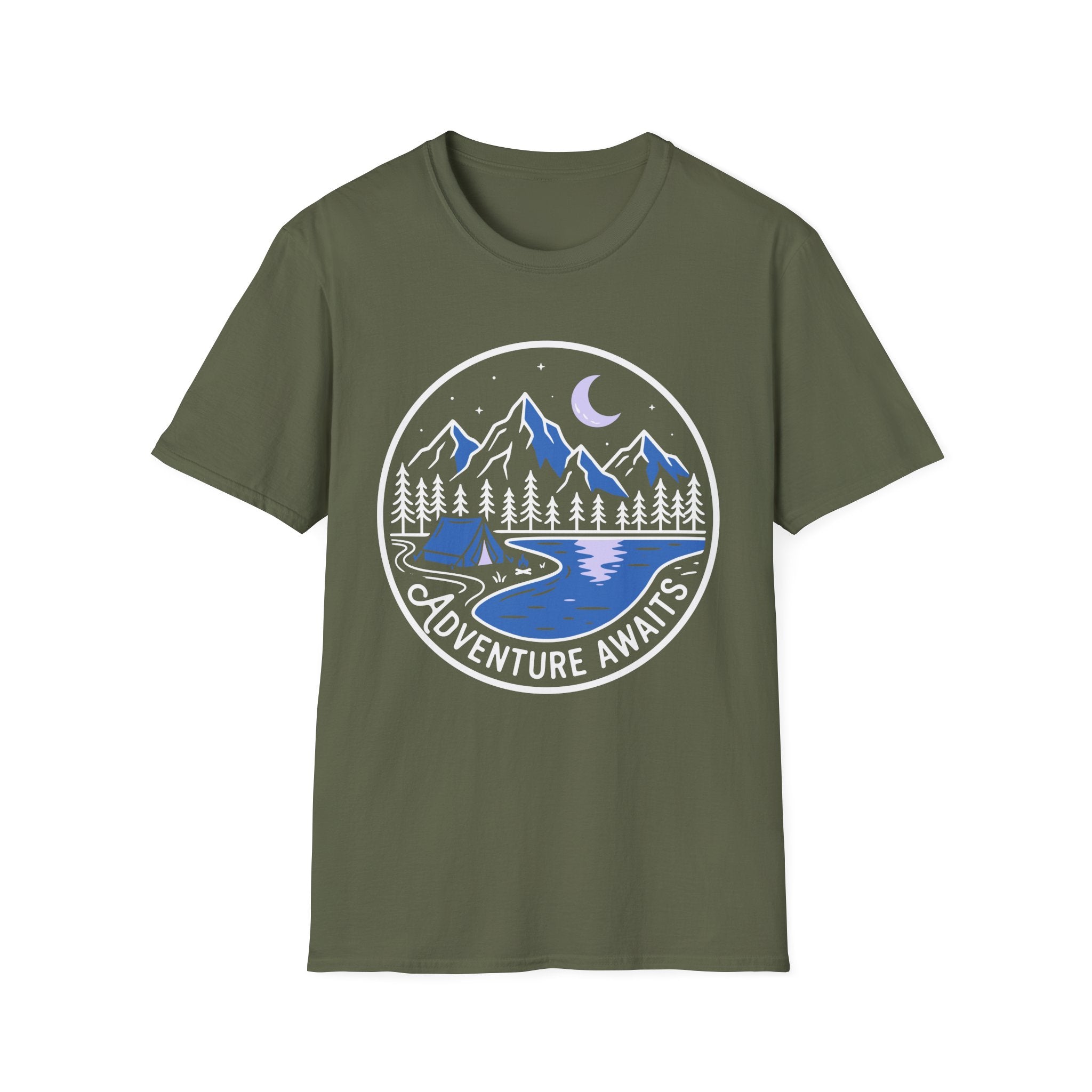 Mountain Night Camping T-Shirt