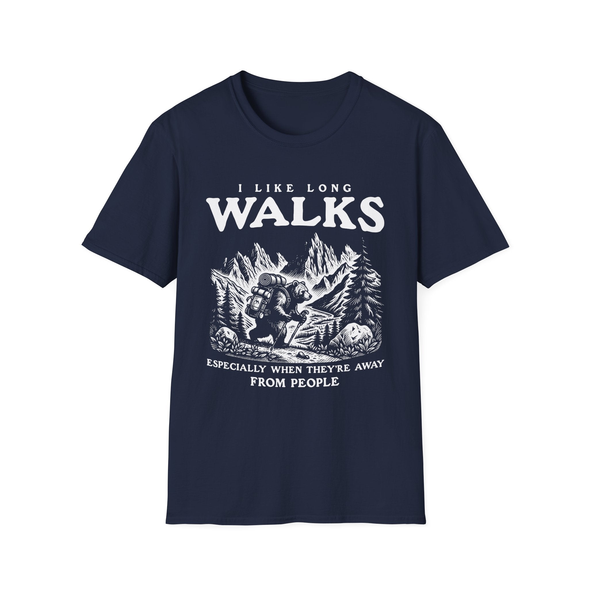 Funny Introvert Hiker T-Shirt