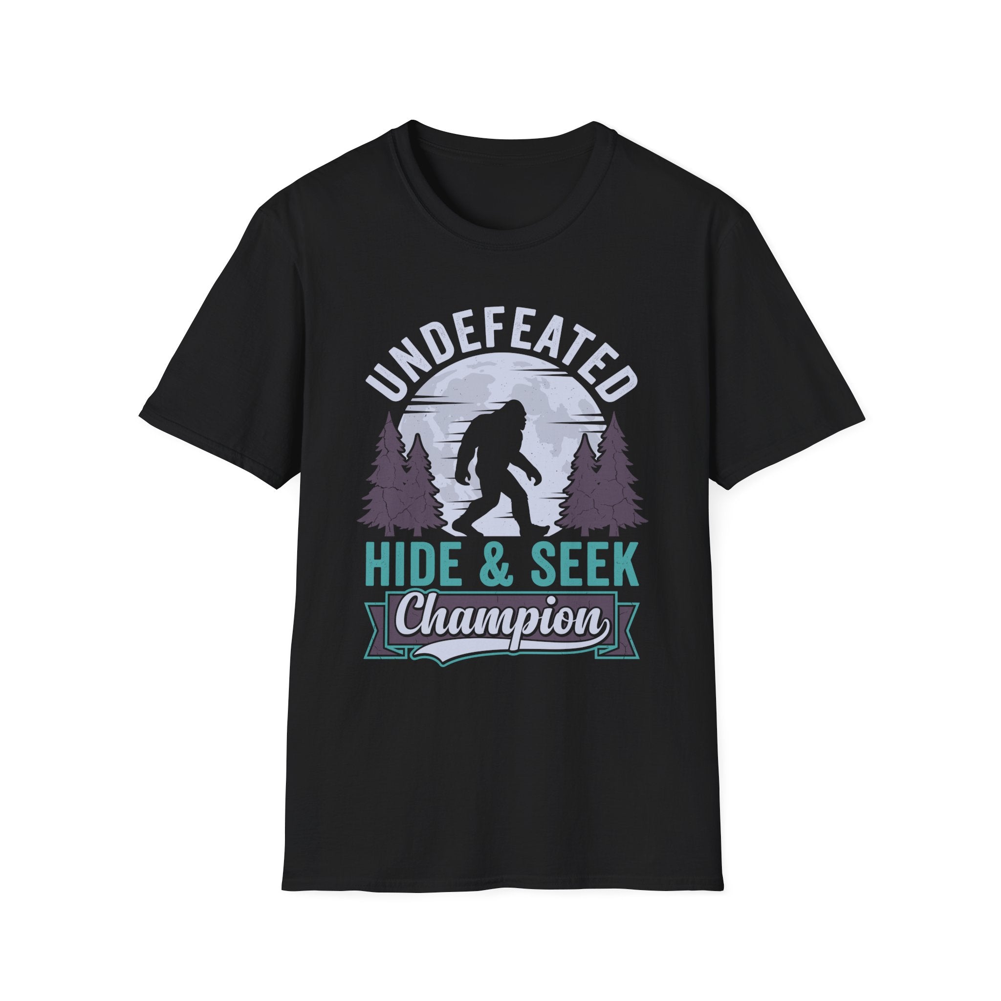 Undefeated Hide & Seek Champion Bigfoot T-Shirt