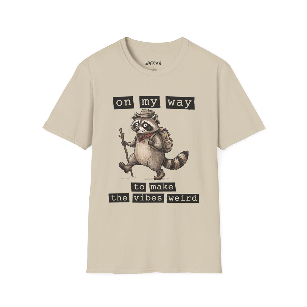 Weird Vibes Raccoon Tee