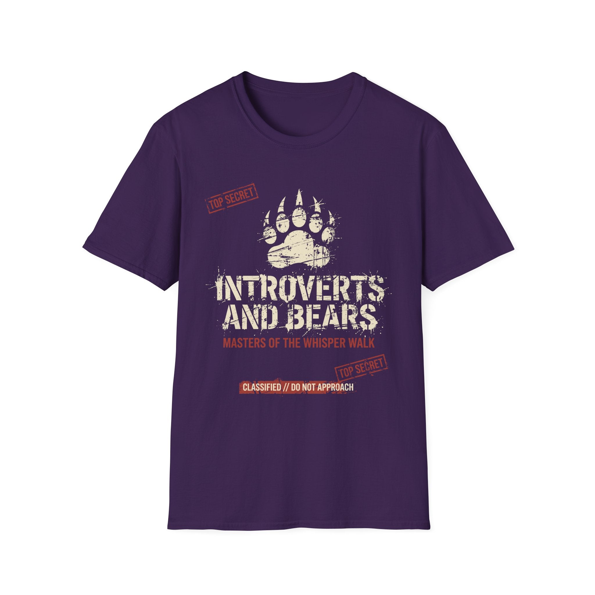 Top Secret Introverts & Bears T-Shirt