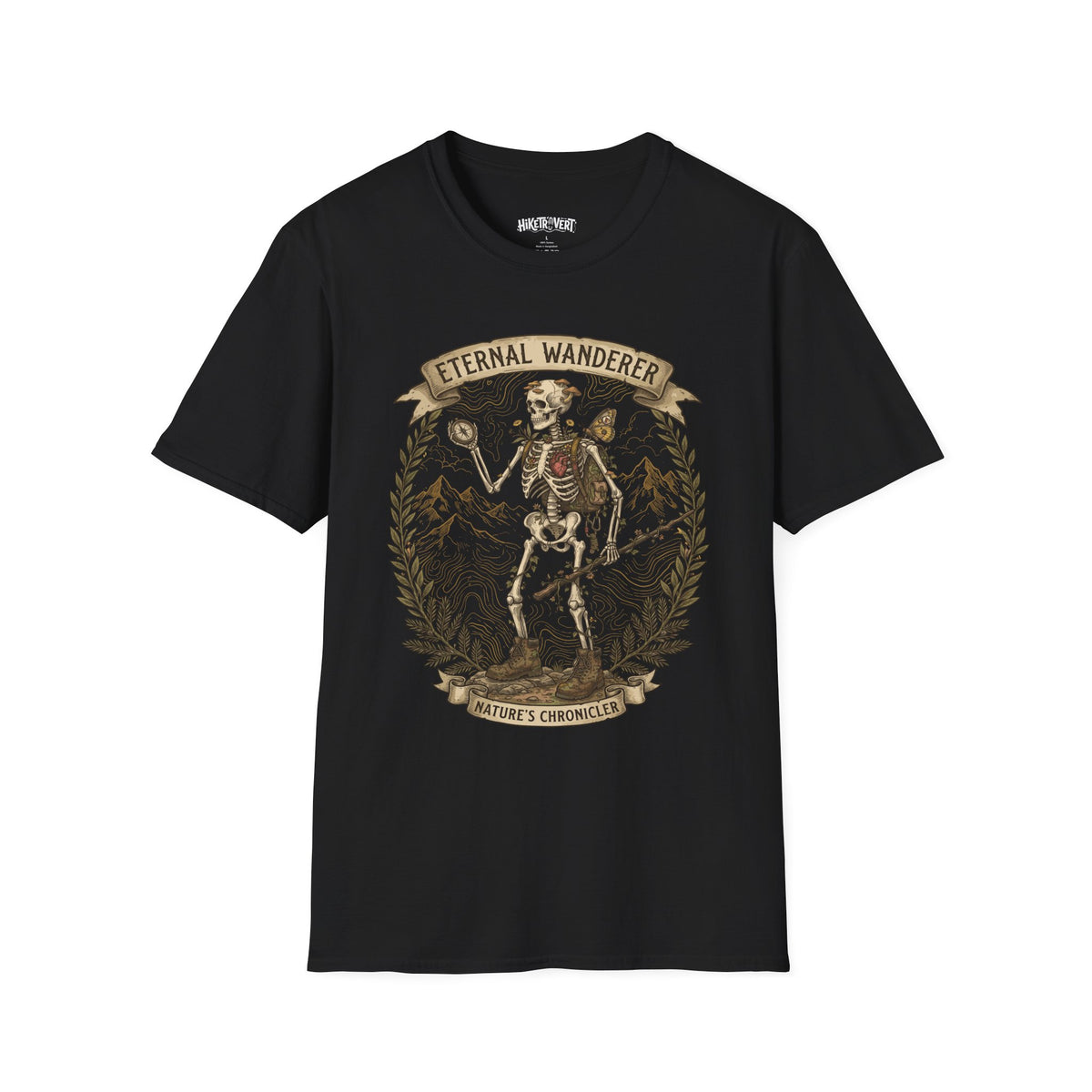 Eternal Wanderer Skeleton Nature’s Chronicles T-Shirt