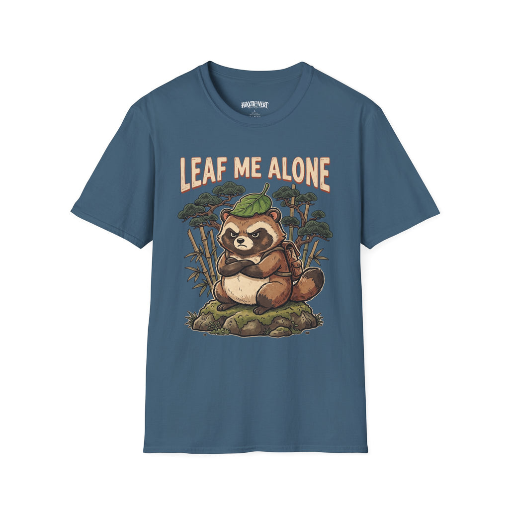 Leaf Me Alone Raccoon Tee