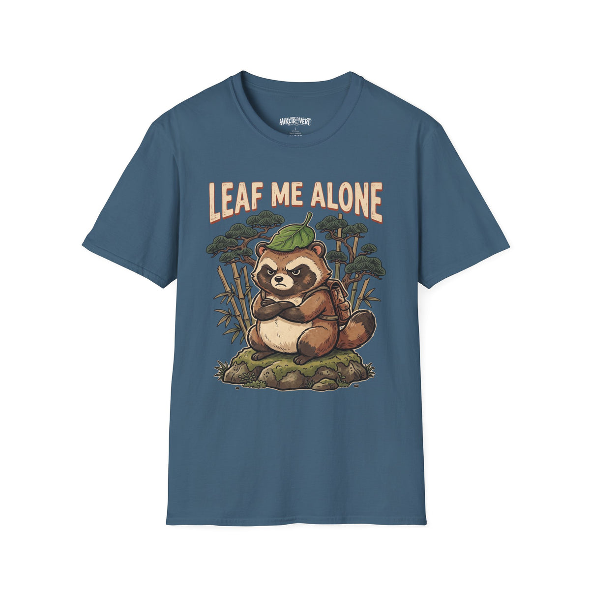 Leaf Me Alone Raccoon Tee