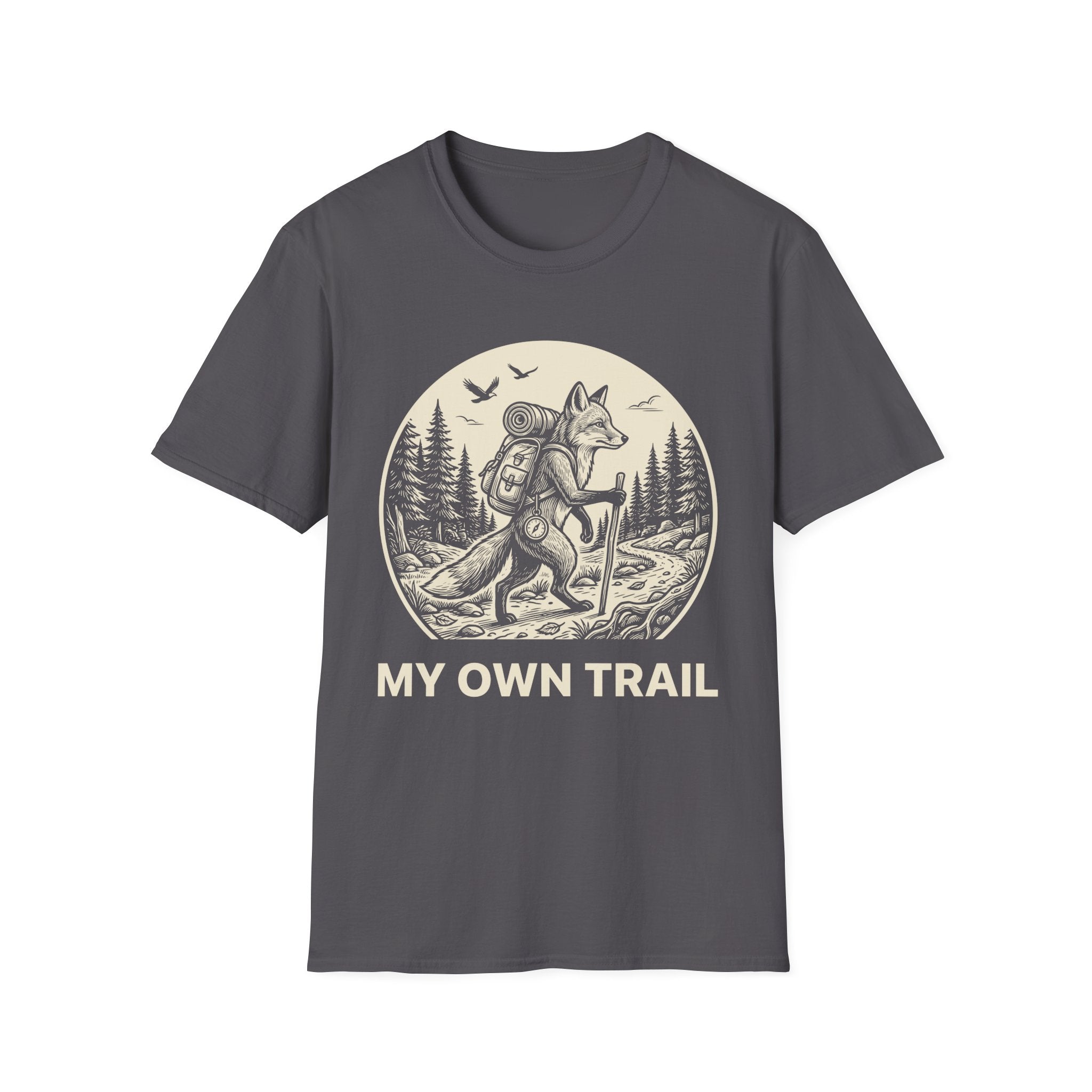 Adventurous Fox Hiking T-Shirt