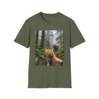 Adventurous Cat Selfie T-shirt