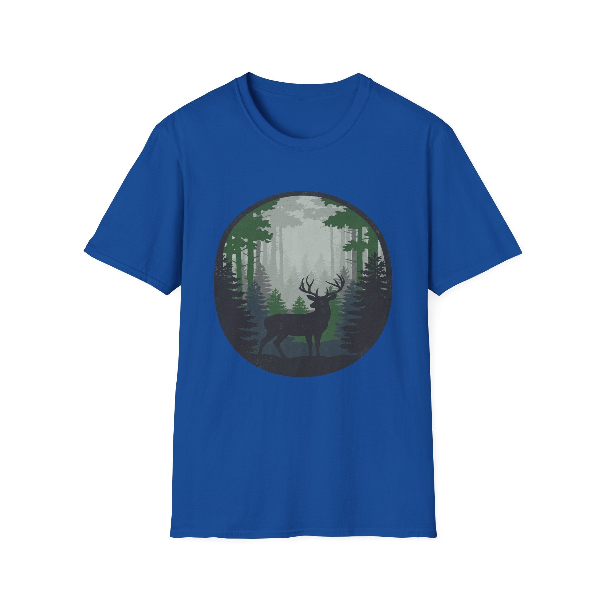Majestic Deer in Pines T-shirt
