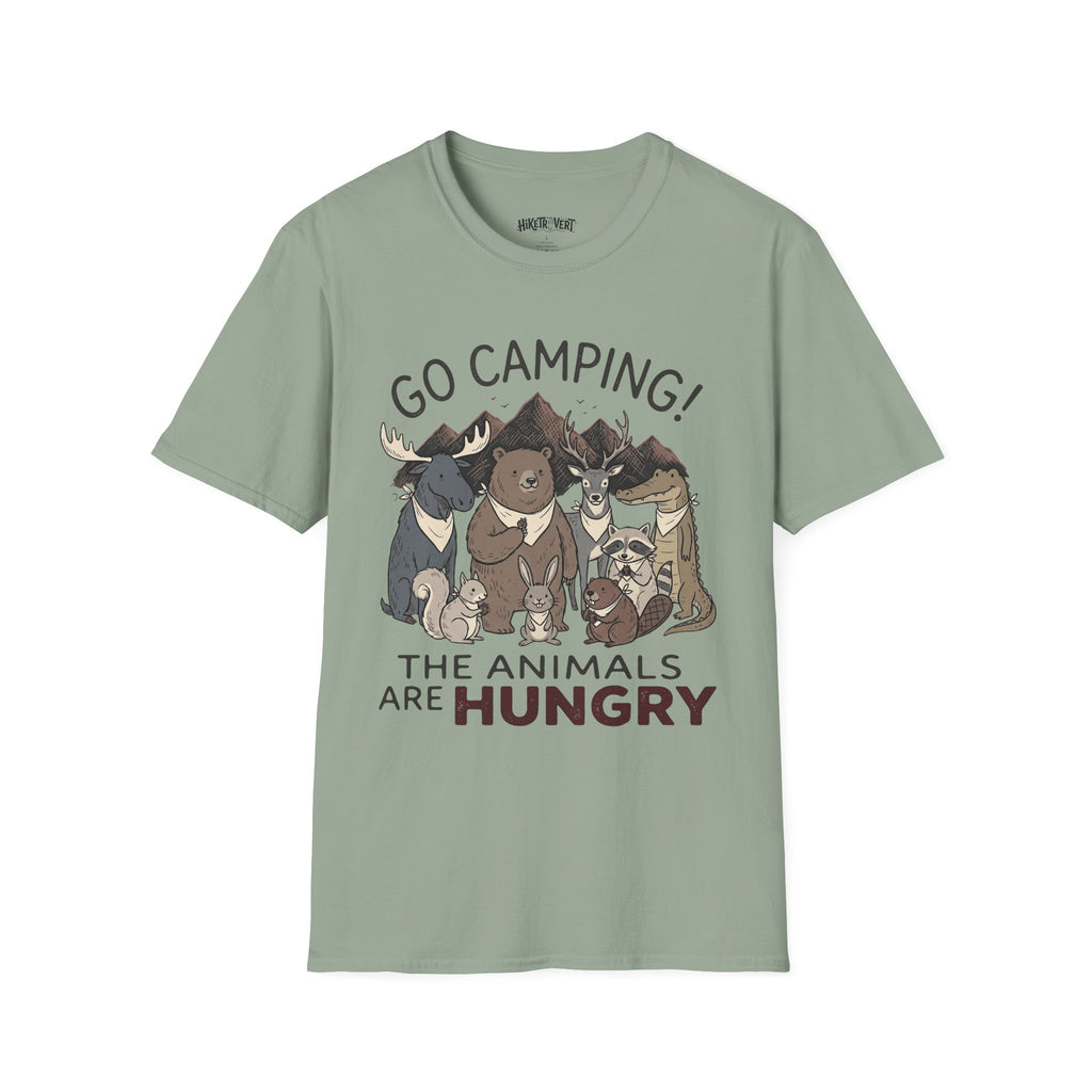 Hungry Animals Camping Tee
