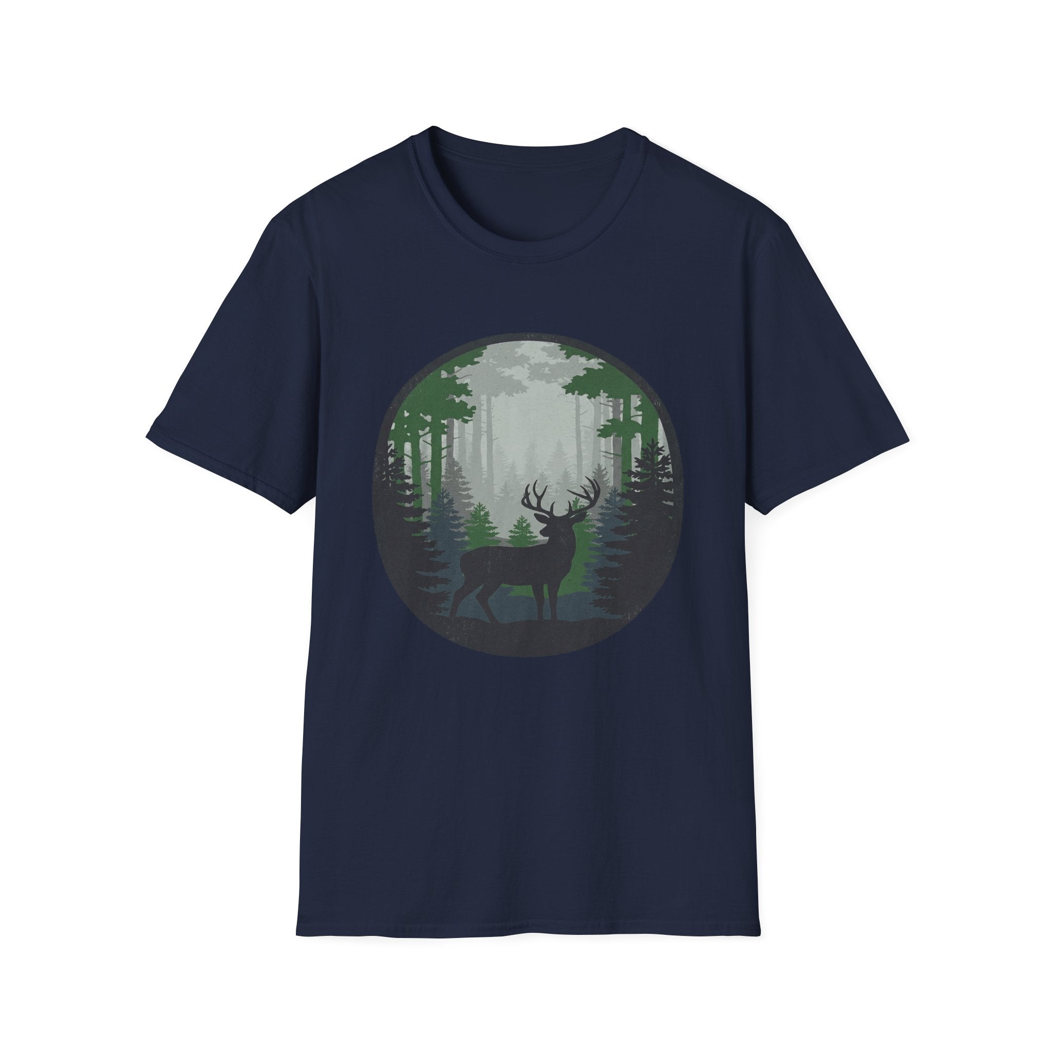 Majestic Deer in Pines T-shirt