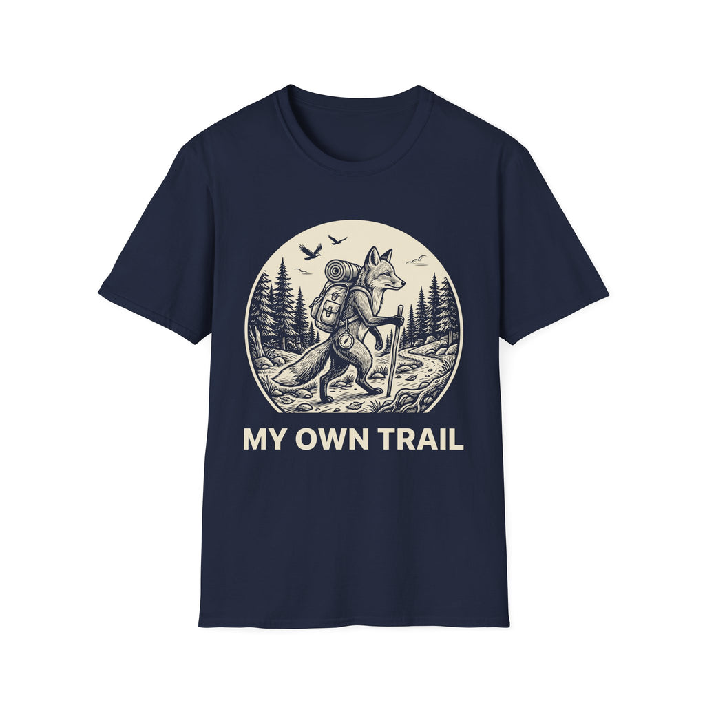 Adventurous Fox Hiking T-Shirt