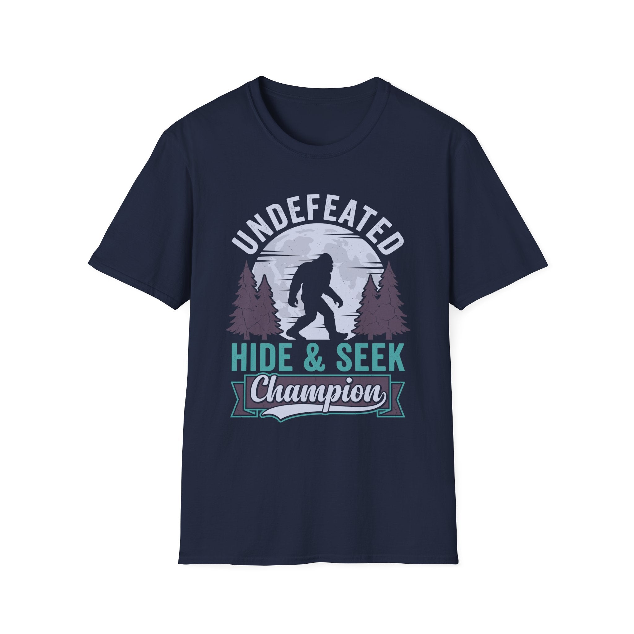 Undefeated Hide & Seek Champion Bigfoot T-Shirt