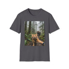 Adventurous Cat Selfie T-shirt