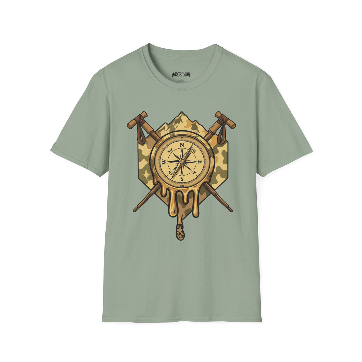 Nautical Compass Hiker T-Shirt