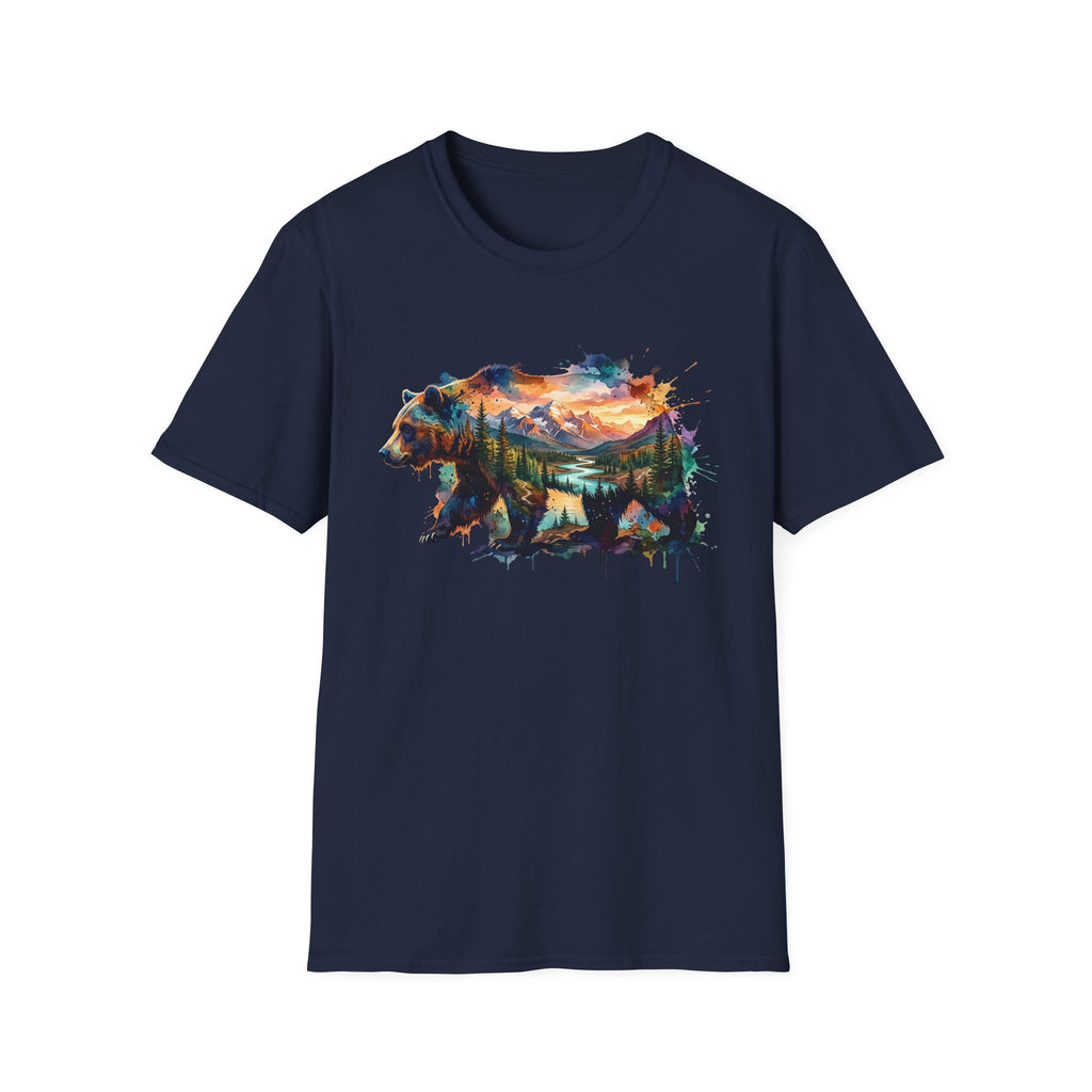 Wilderness Bear Art T-shirt