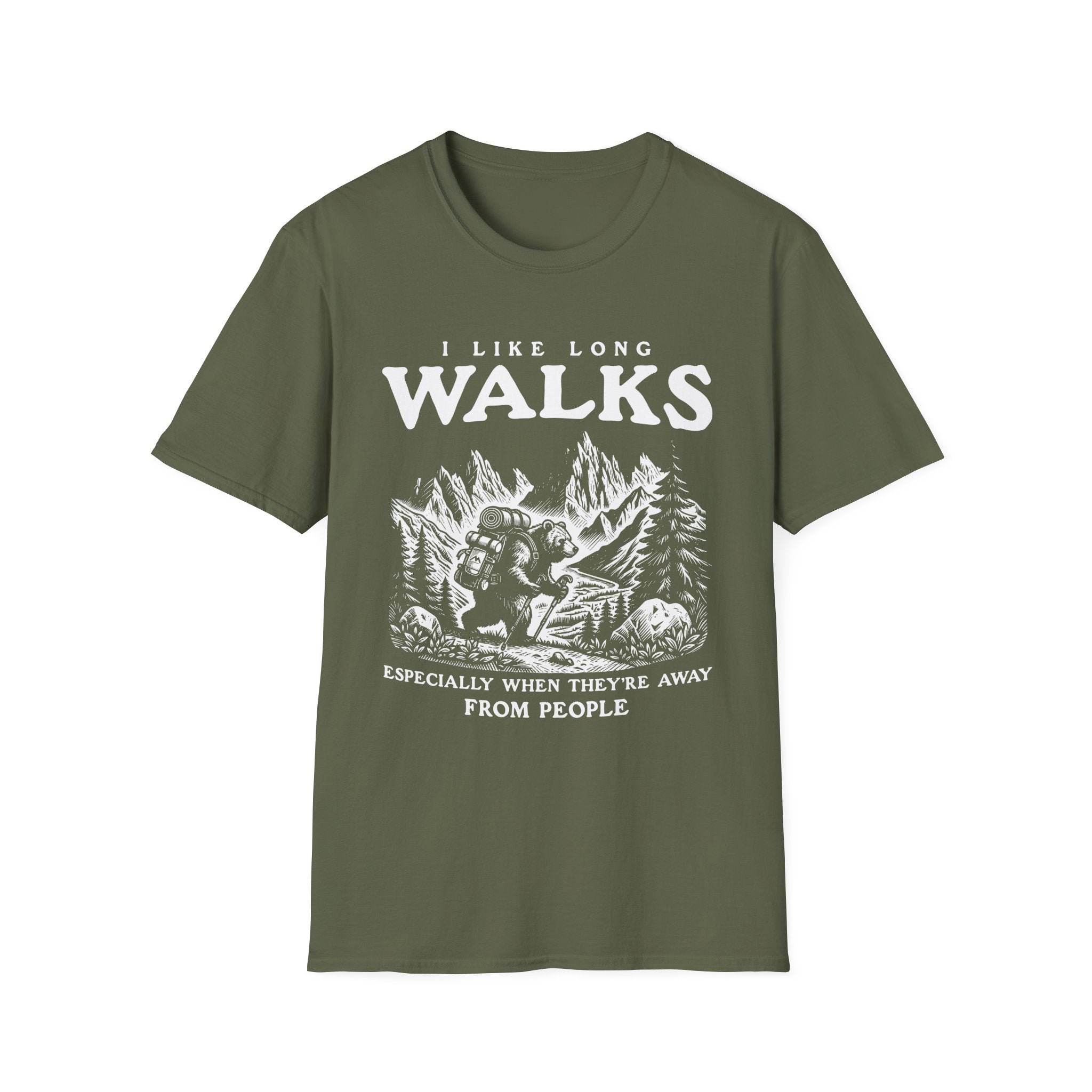 Funny Introvert Hiker T-Shirt