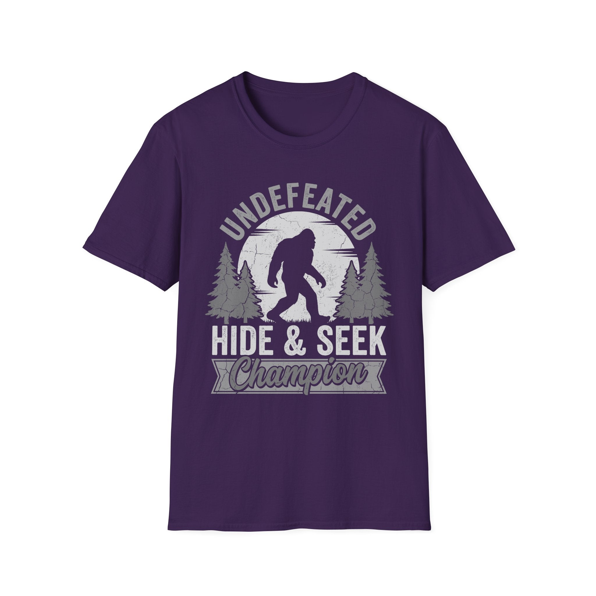 Bigfoot Undefeated Hide & Seek Champion T-Shirt