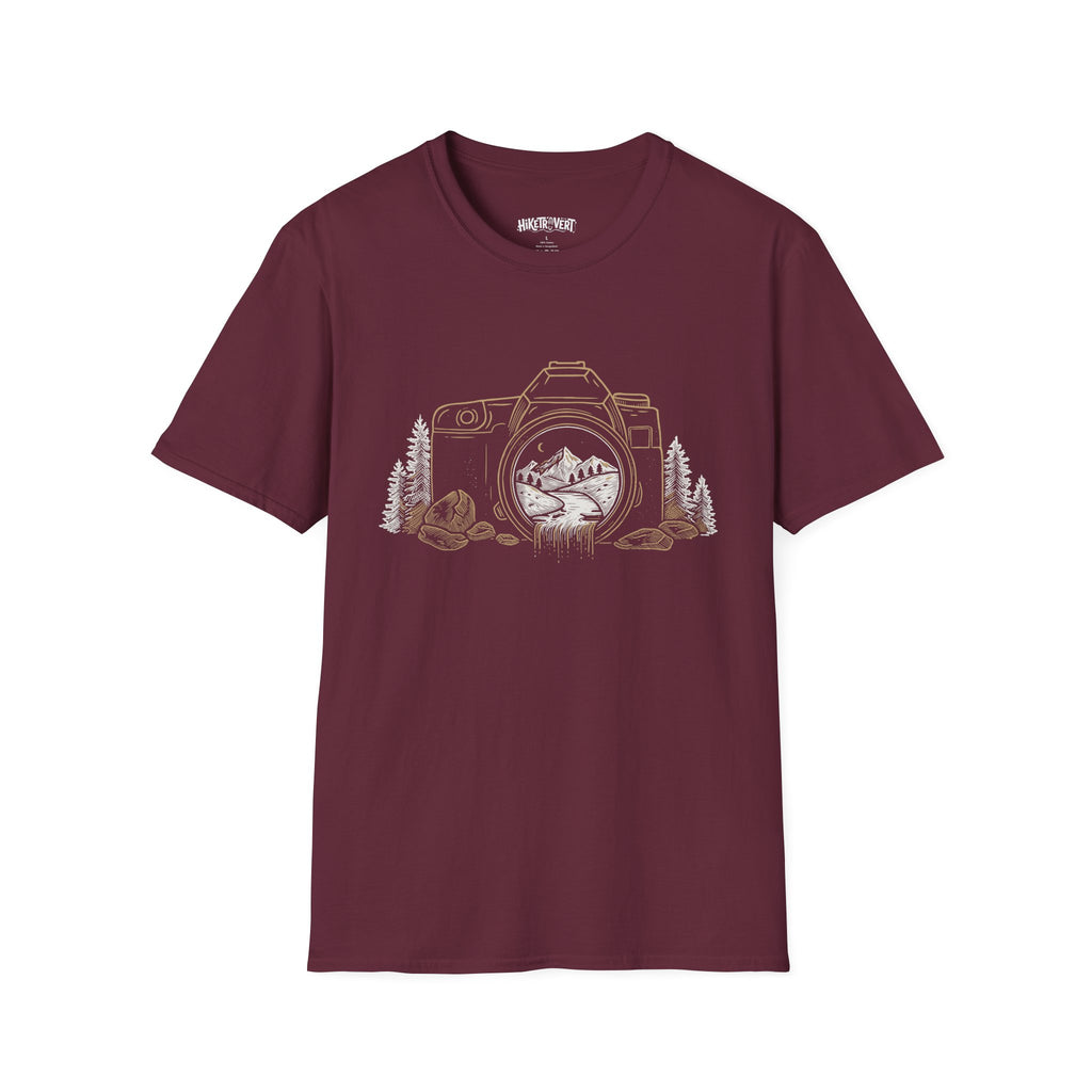 Waterfall Camera Photography T-Shirt