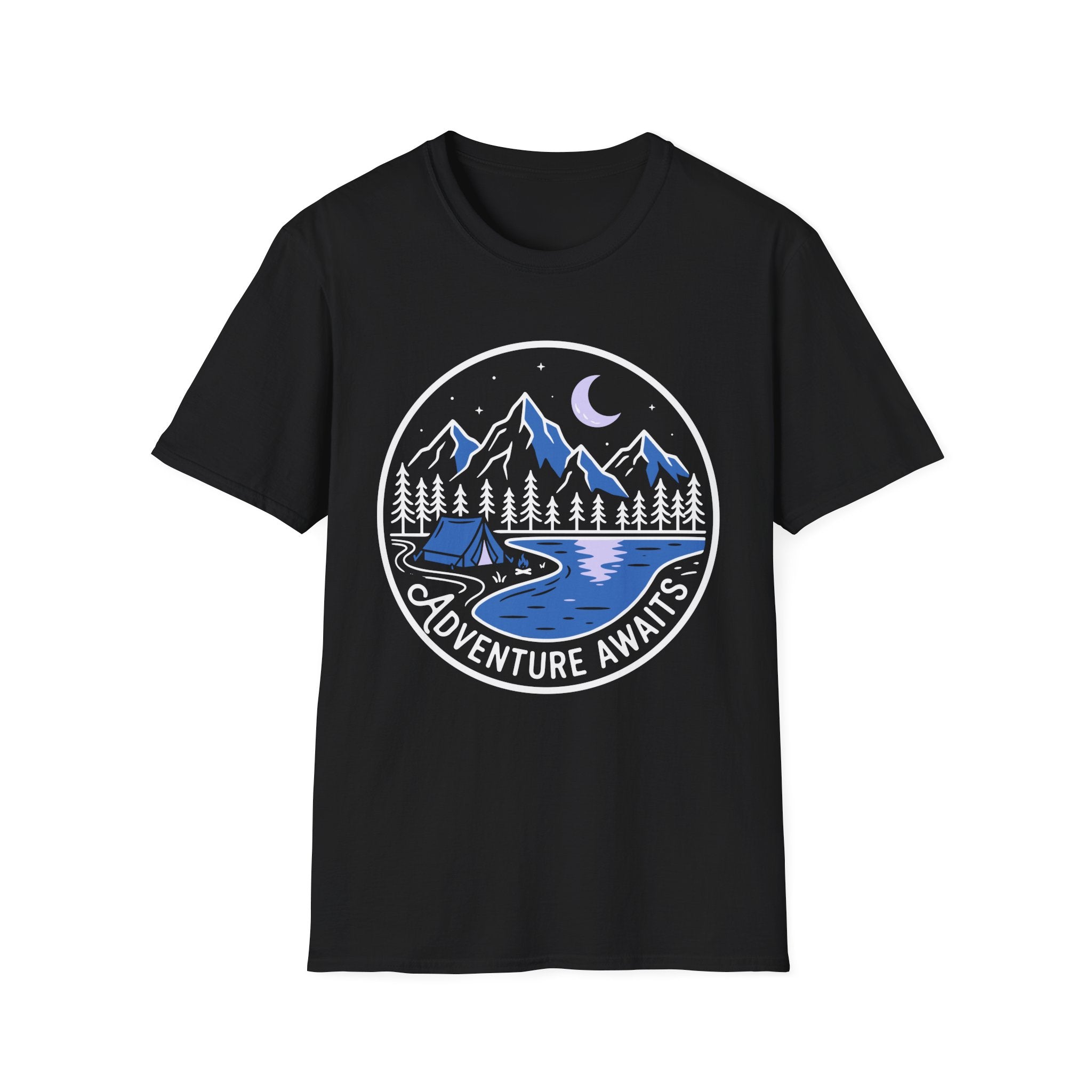 Mountain Night Camping T-Shirt
