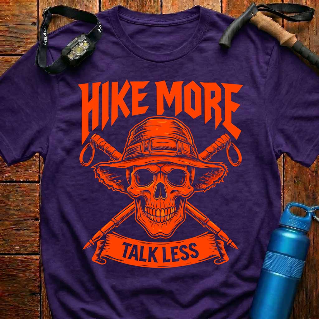 Hike More Edgy Skull T-Shirt