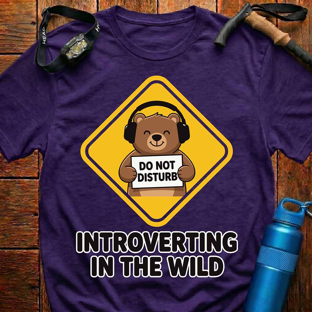 Funny Introvert Bear T-Shirt