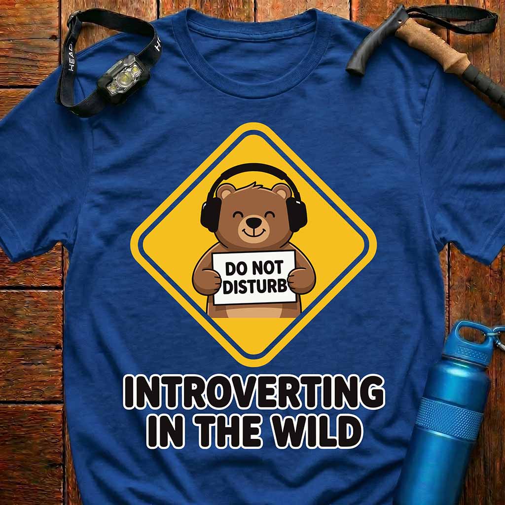 Funny Introvert Bear T-Shirt