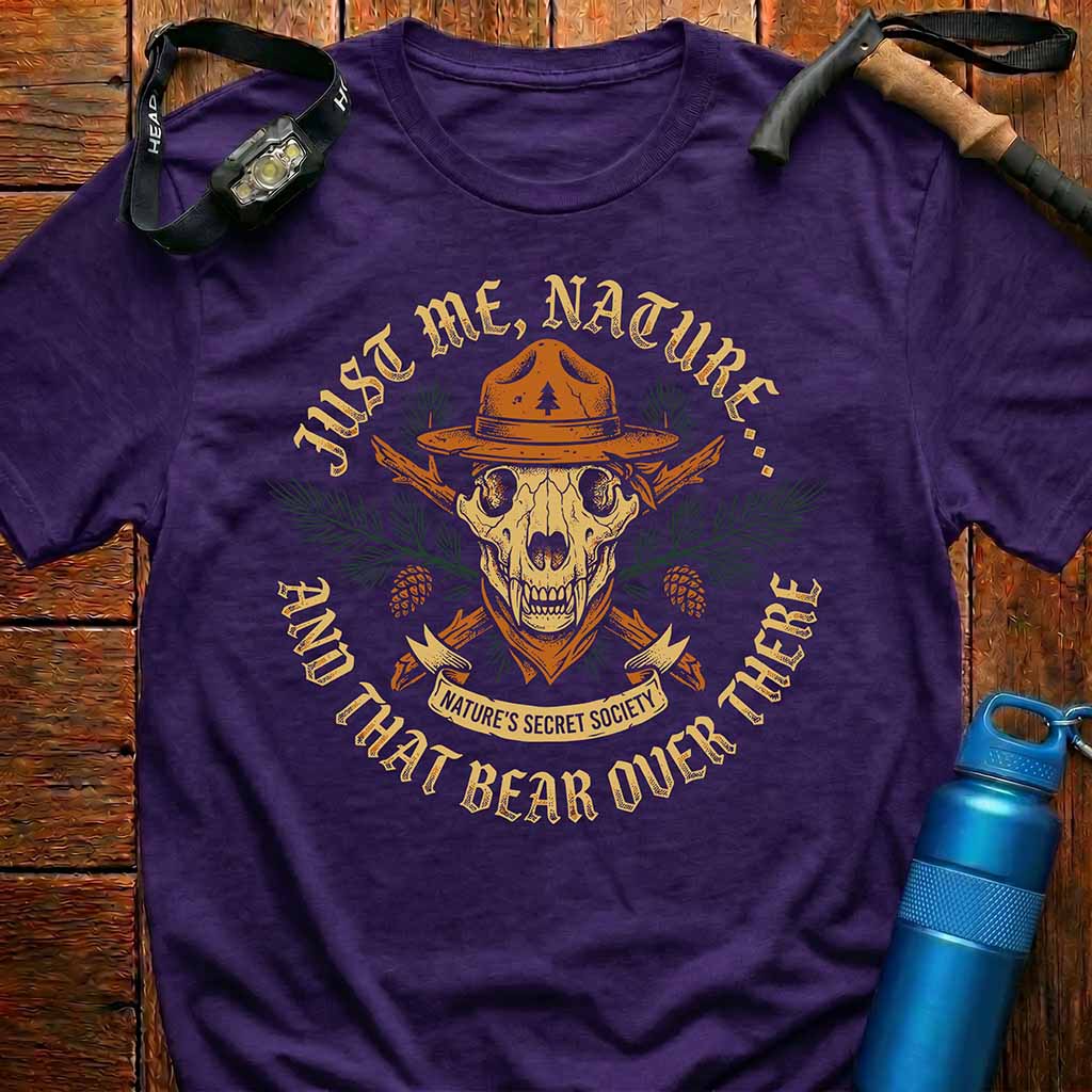 Funny Bear Skull Nature T-Shirt