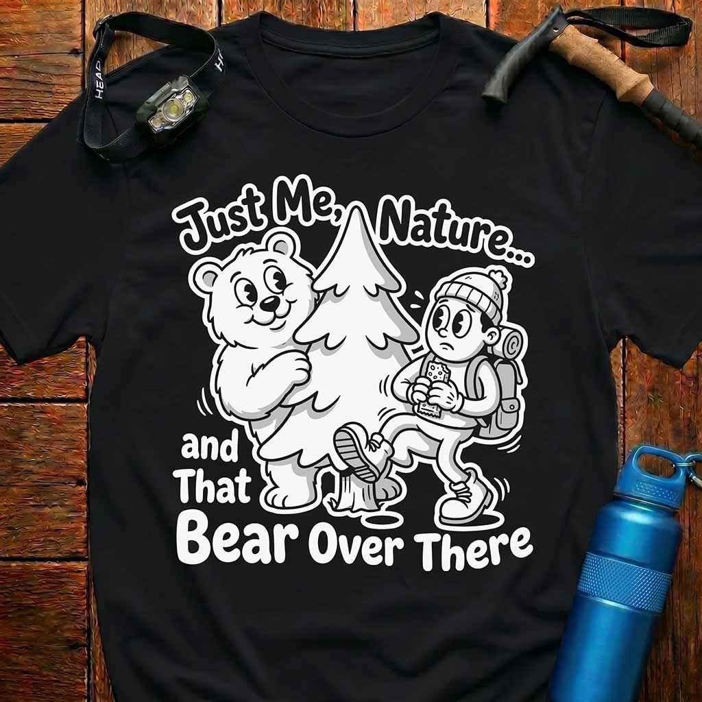 Humorous Outdoor Adventure T-Shirt