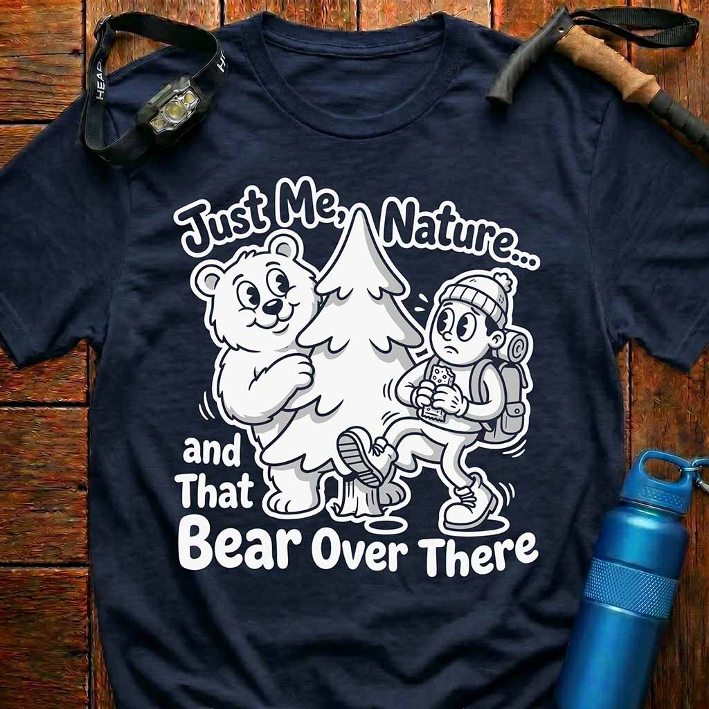 Humorous Outdoor Adventure T-Shirt