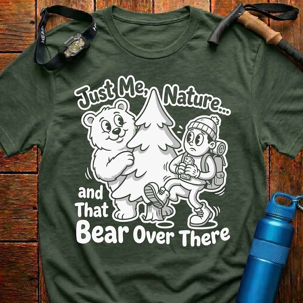 Humorous Outdoor Adventure T-Shirt