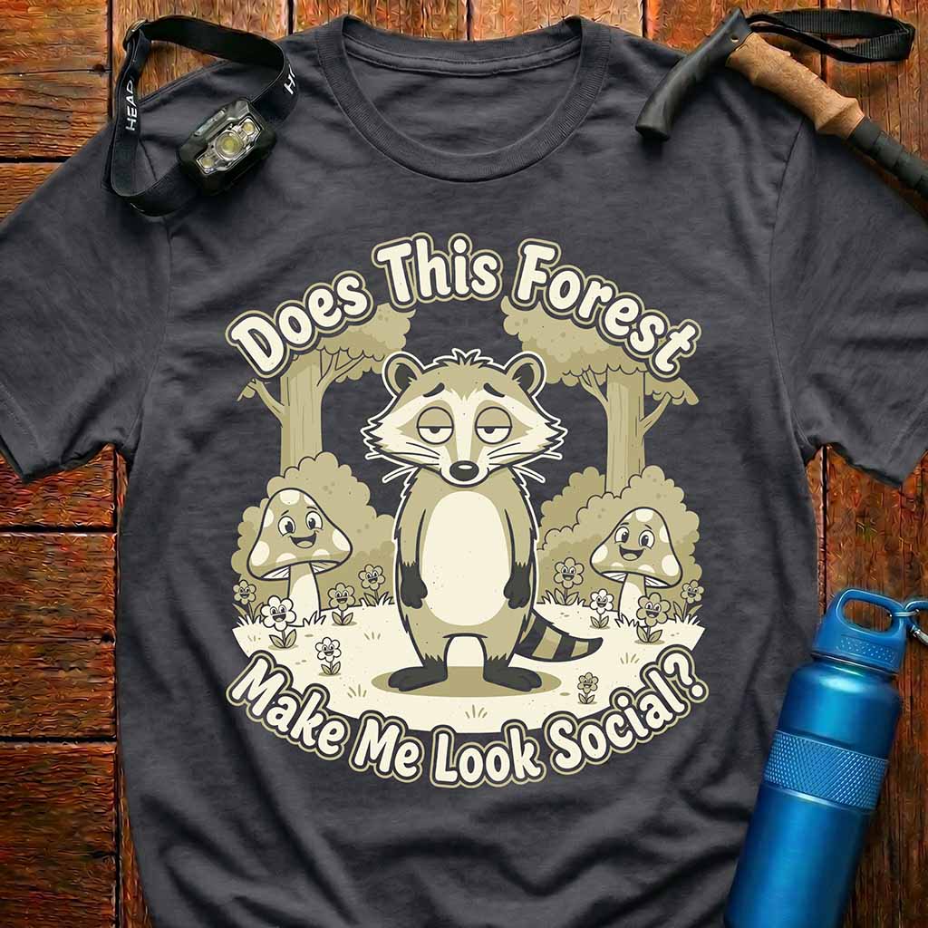 Funny Raccoon Introvert T-Shirt