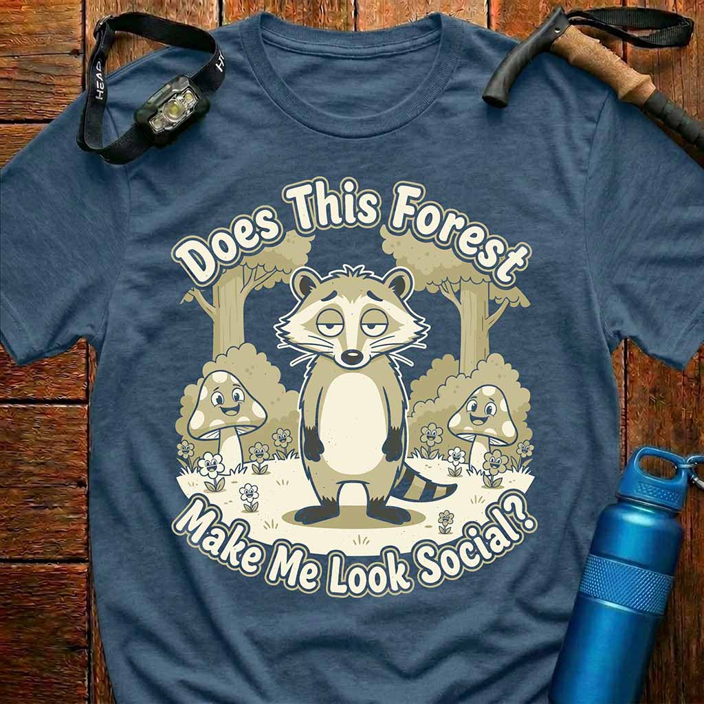 Funny Raccoon Introvert T-Shirt