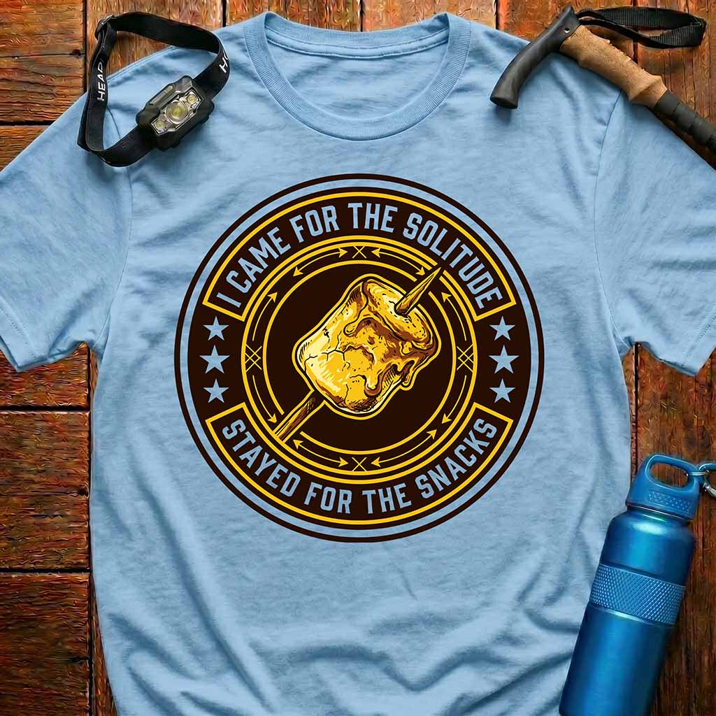 Funny Camping Marshmallow T-Shirt