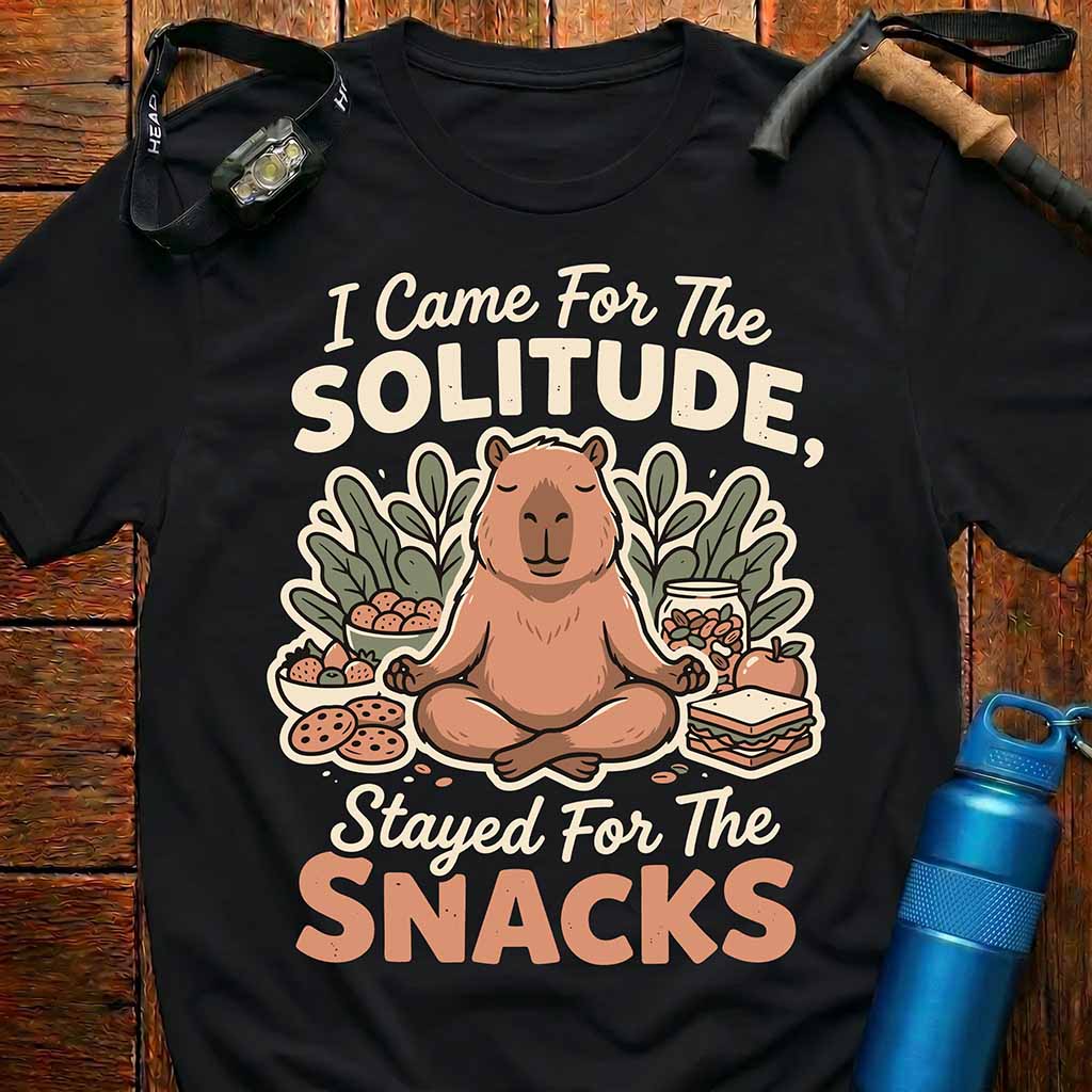 Funny Meditating Capybara T-Shirt