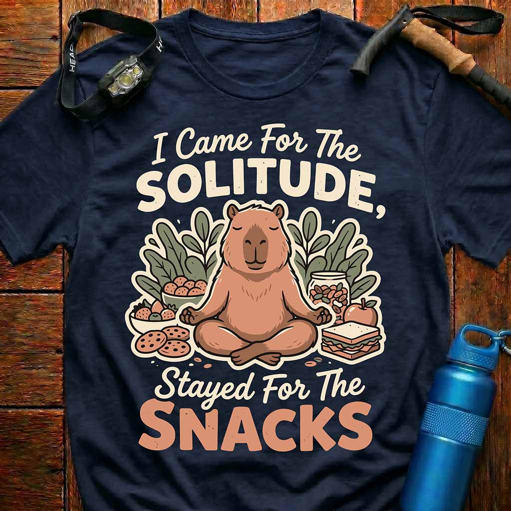 Funny Meditating Capybara T-Shirt