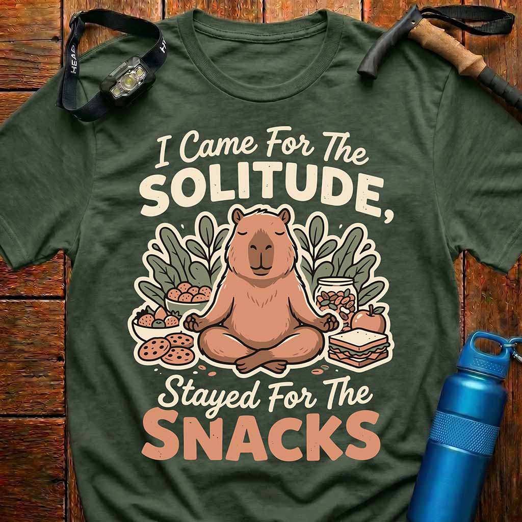 Funny Meditating Capybara T-Shirt