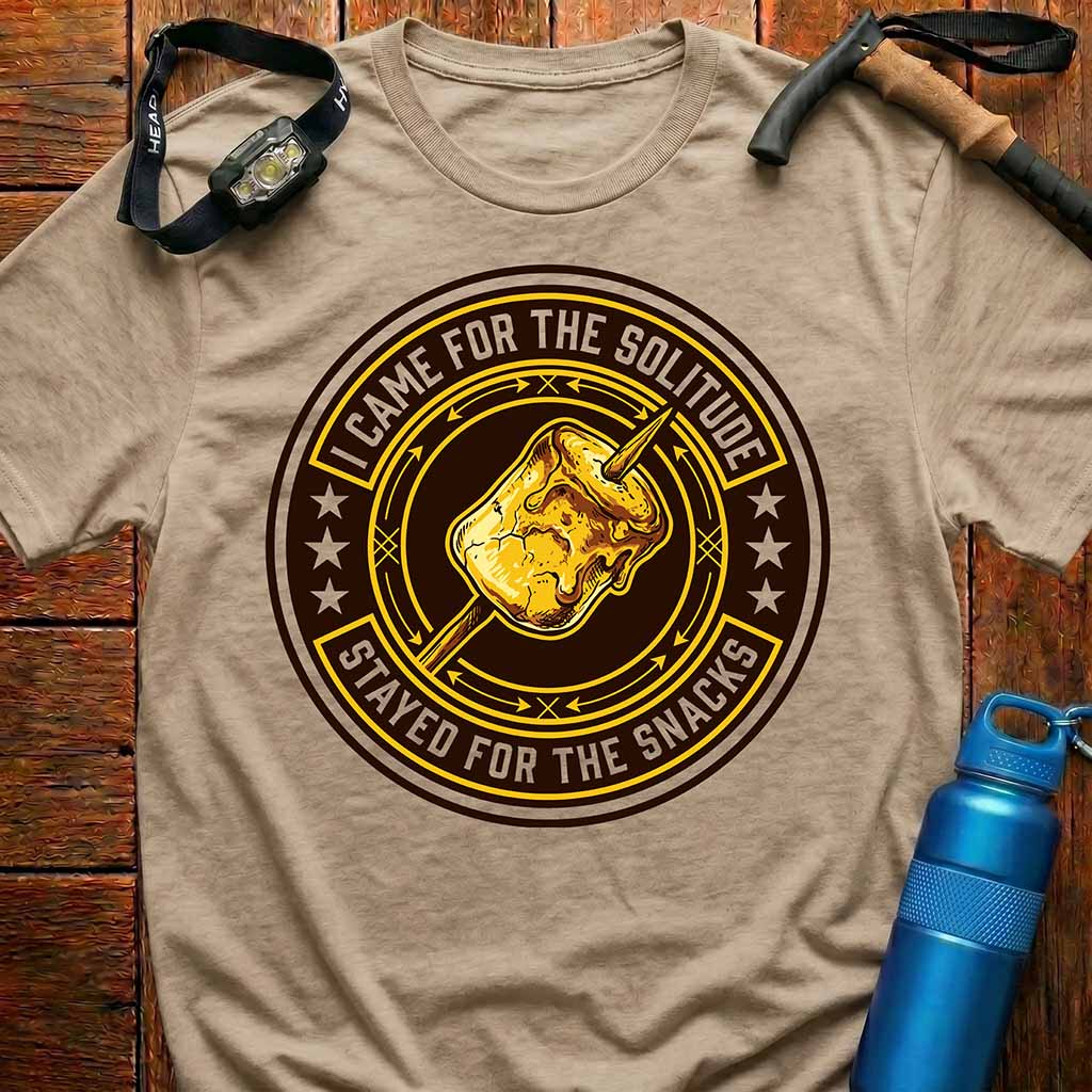 Funny Camping Marshmallow T-Shirt