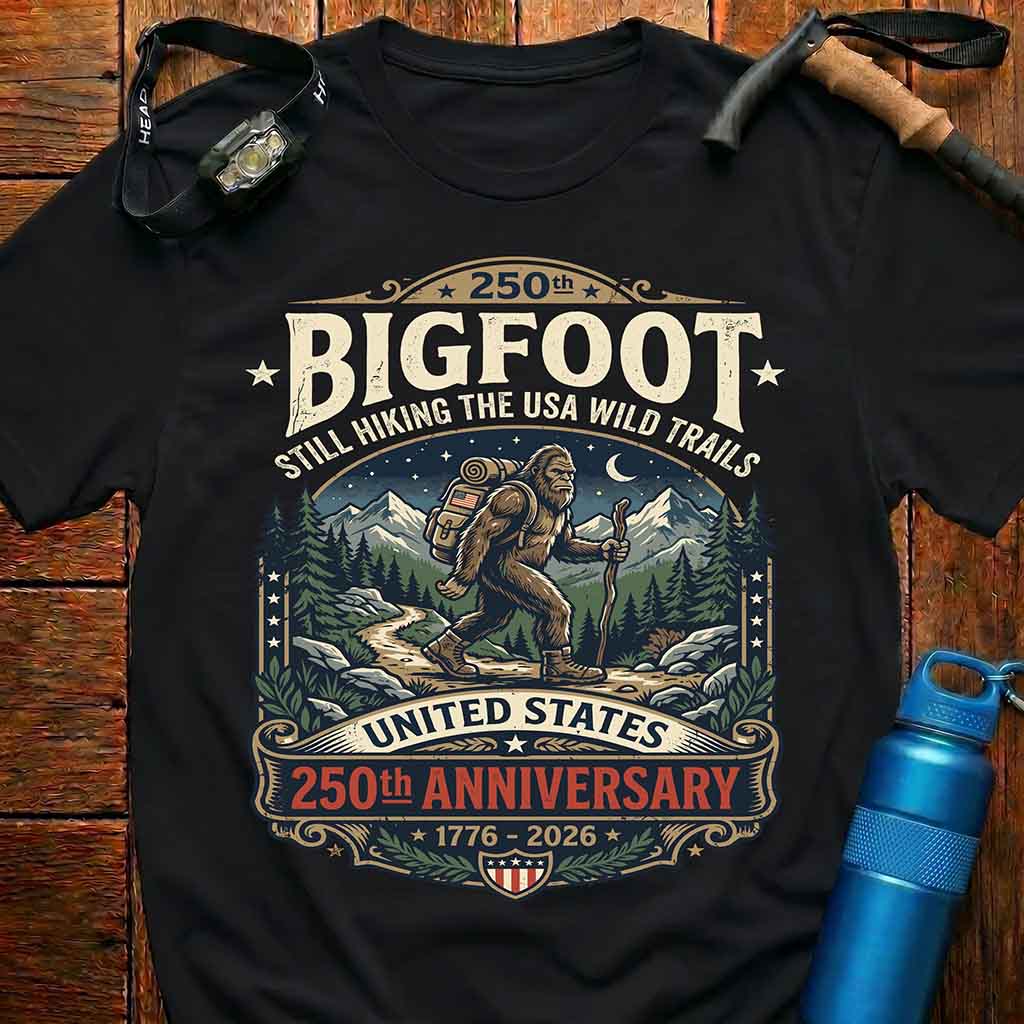 American Bigfoot 250 Years T-Shirt