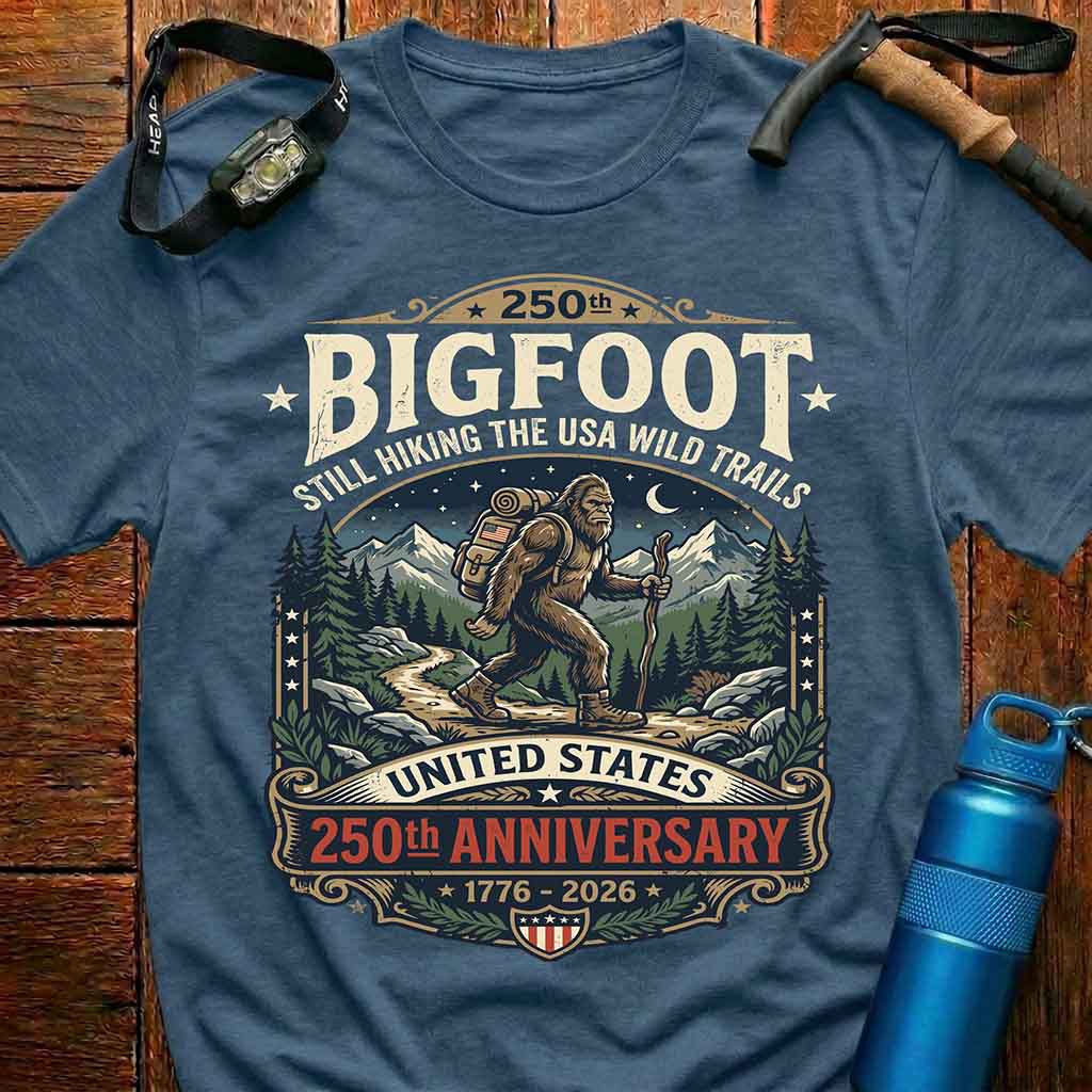 American Bigfoot 250 Years T-Shirt