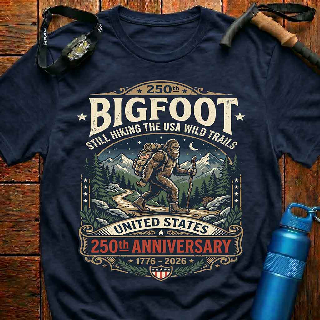 American Bigfoot 250 Years T-Shirt