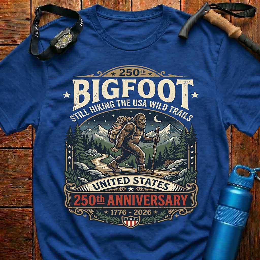 American Bigfoot 250 Years T-Shirt